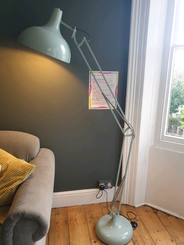 large anglepoise style floor lamp
